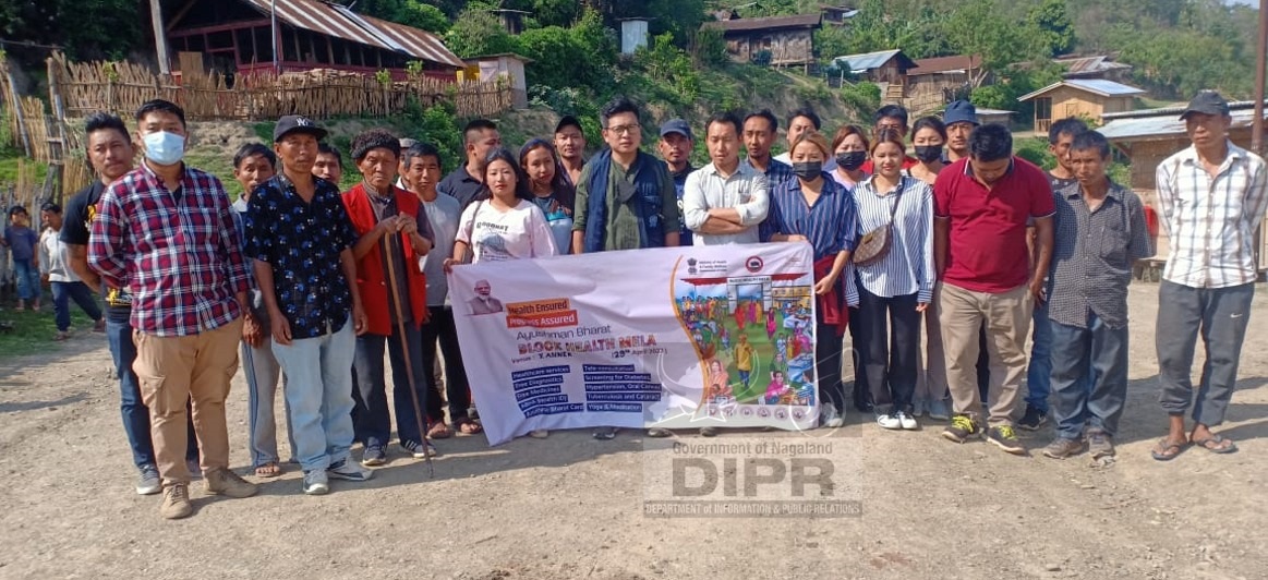 Block Level Health Mela at Y. Anner Village DIPR NagalandDepartment